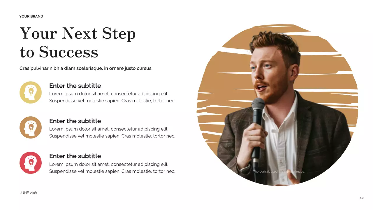 Red Vintage Historical Failures Event Lecture Presentation