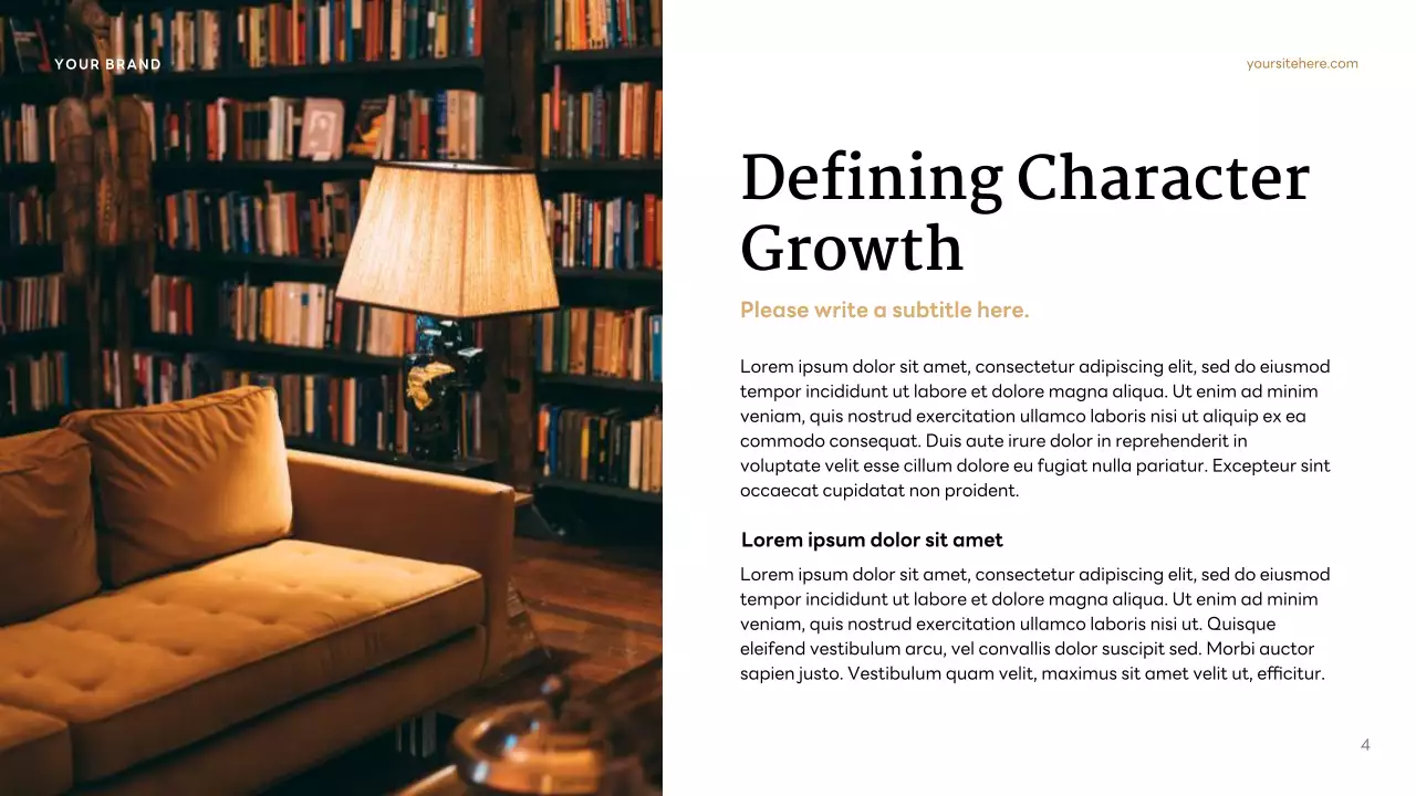 Apresentação da palestra sobre transformação de personagens clássicos de Brown