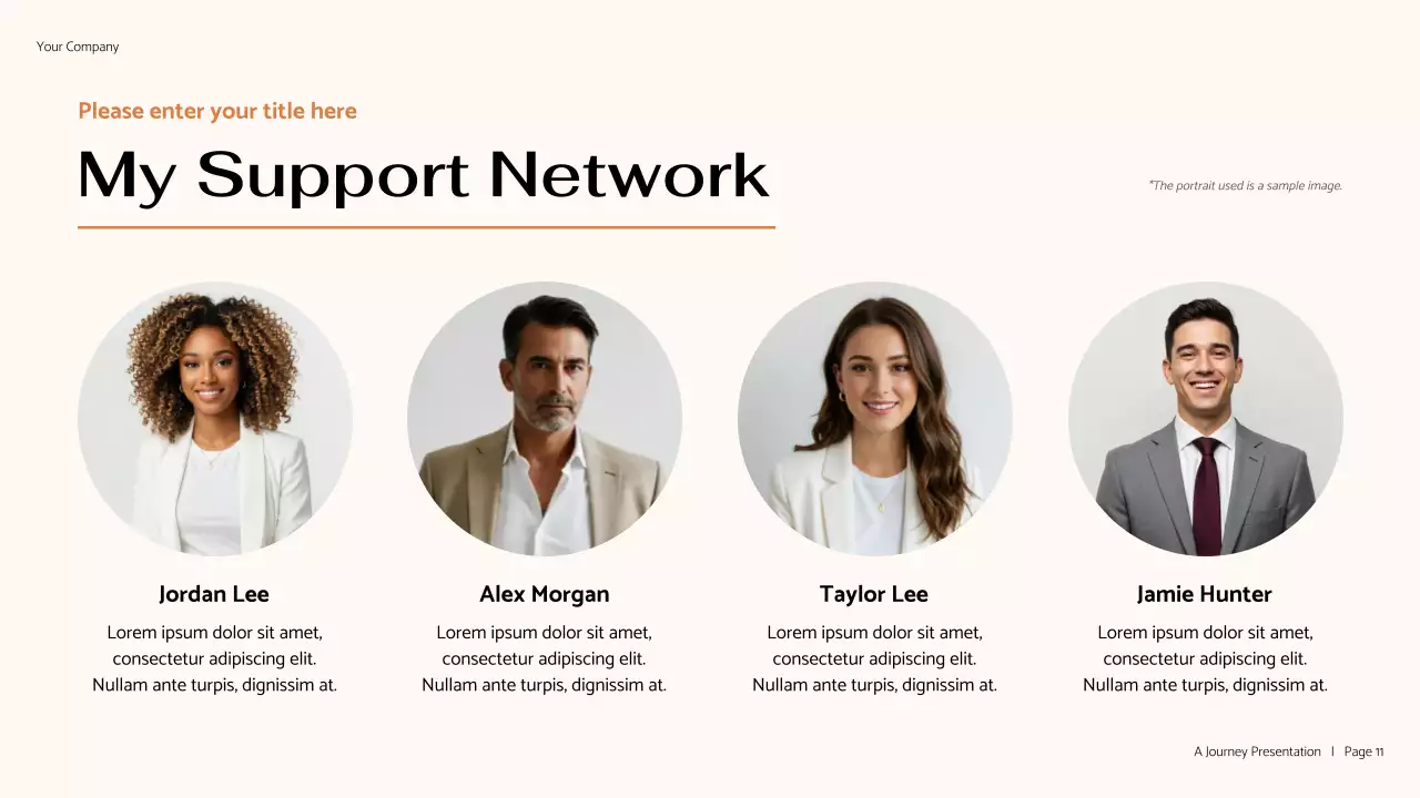 Brown Minimal Personal Journey Presentation