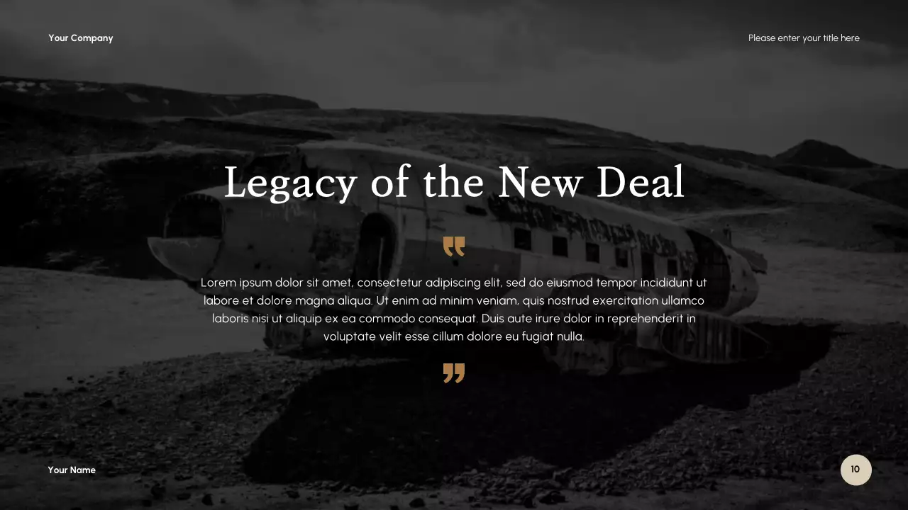 Green Classic Crisis Response Presentation