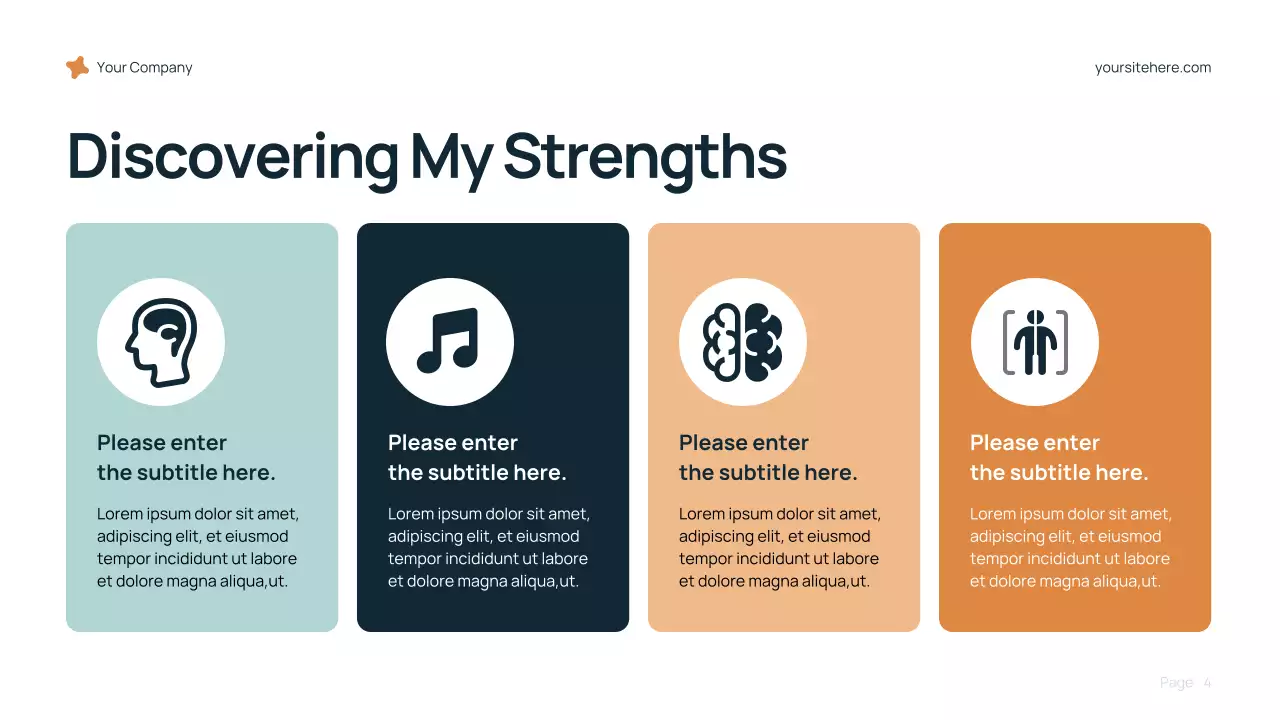 Blue Modern Career Path Lecture Presentation