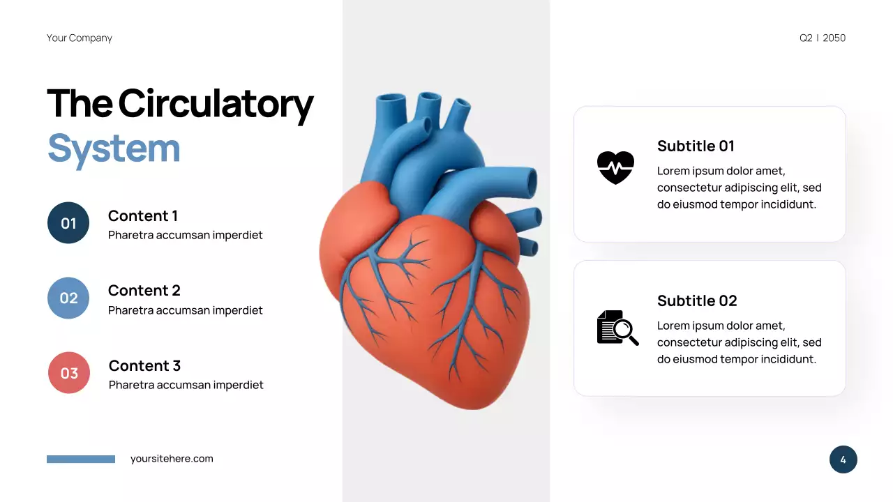 Blue Modern Anatomy Presentation