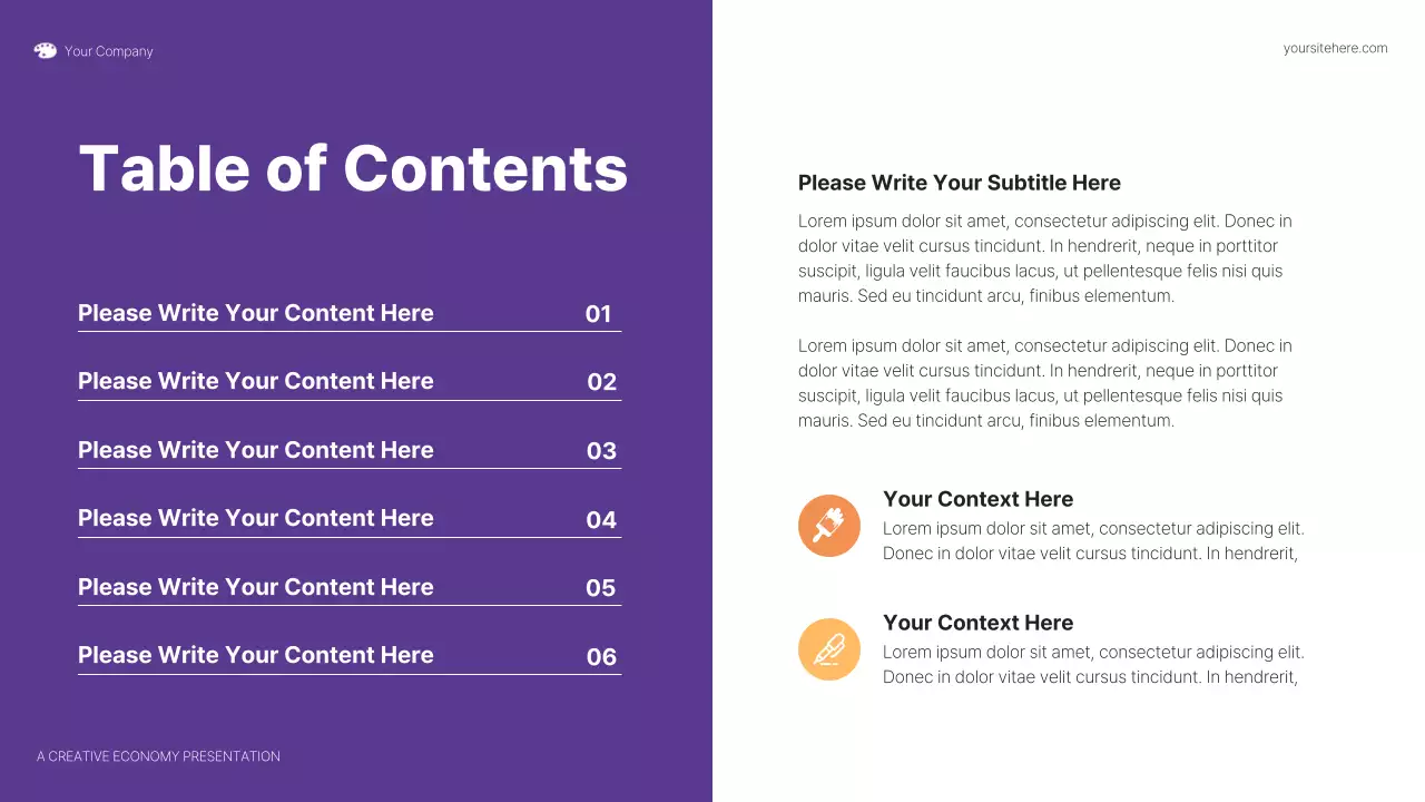 Colorful Artist Opportunities Guide Presentation