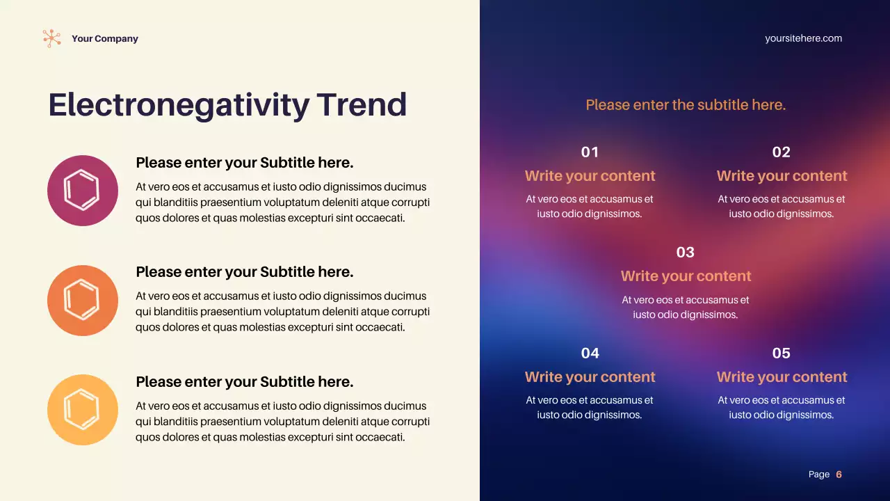 Bài giảng Khoa học về Bảng tuần hoàn các nguyên tố hóa học hiện đại màu tím