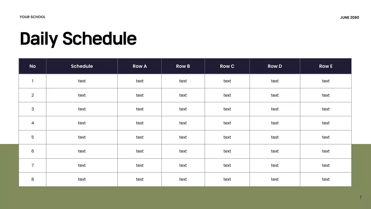 Orange Modern Back-to-School Program Presentation