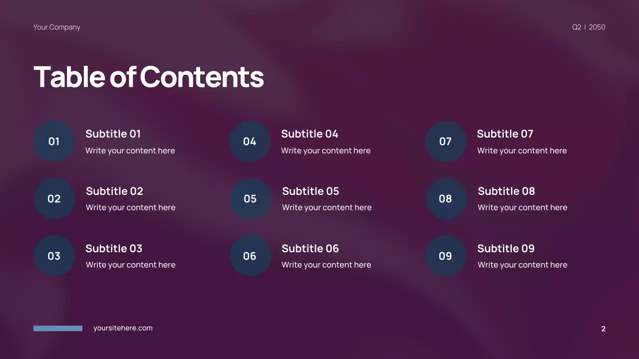 Blue Modern Anatomy Presentation