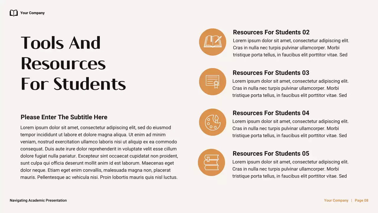 Brown and Orange Minimal Academic Integrity Lecture Presentation