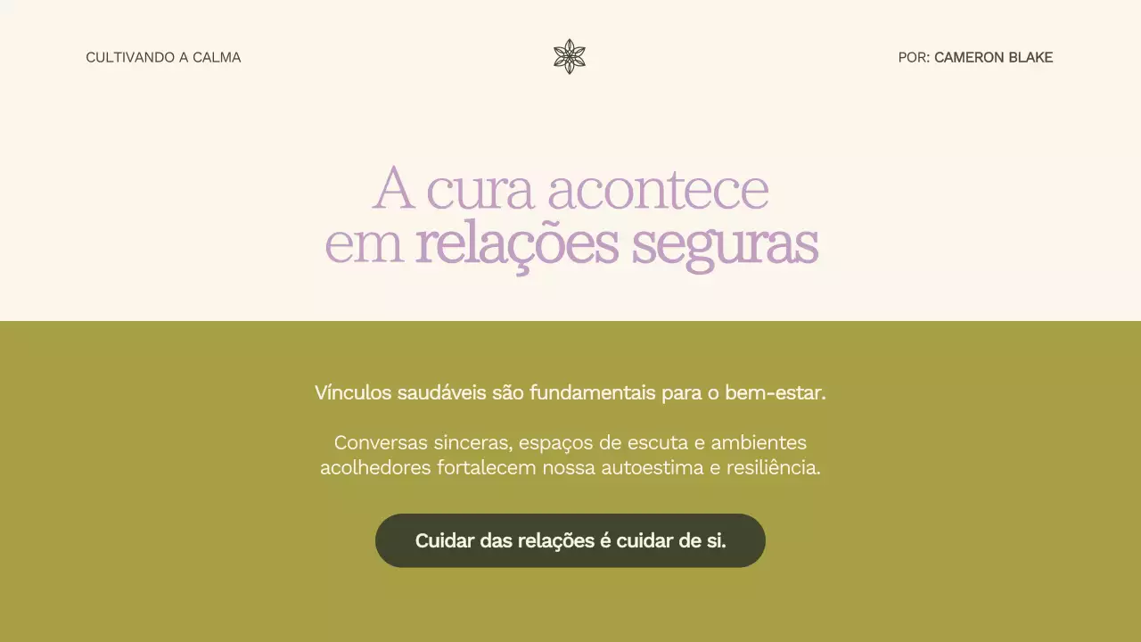 Apresentação do Guia de Bem-Estar Minimalista Roxo