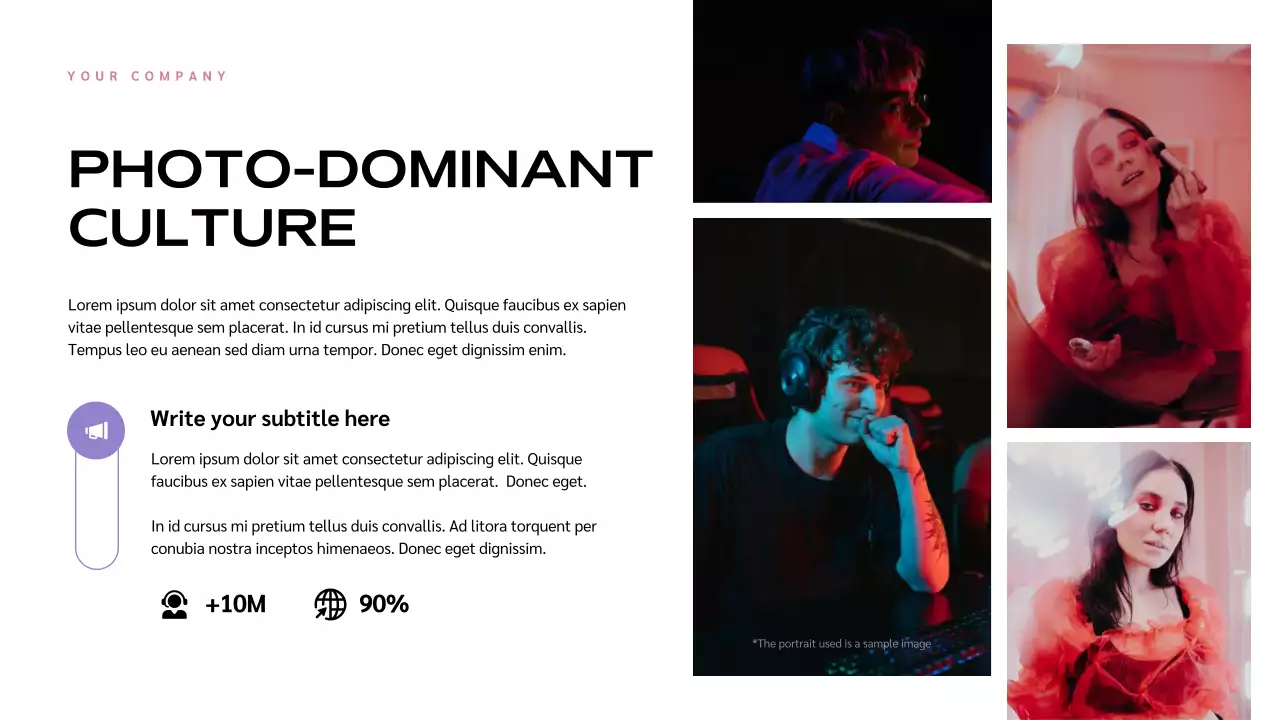 Black Trendy Gen Z Influence Lecture Presentation