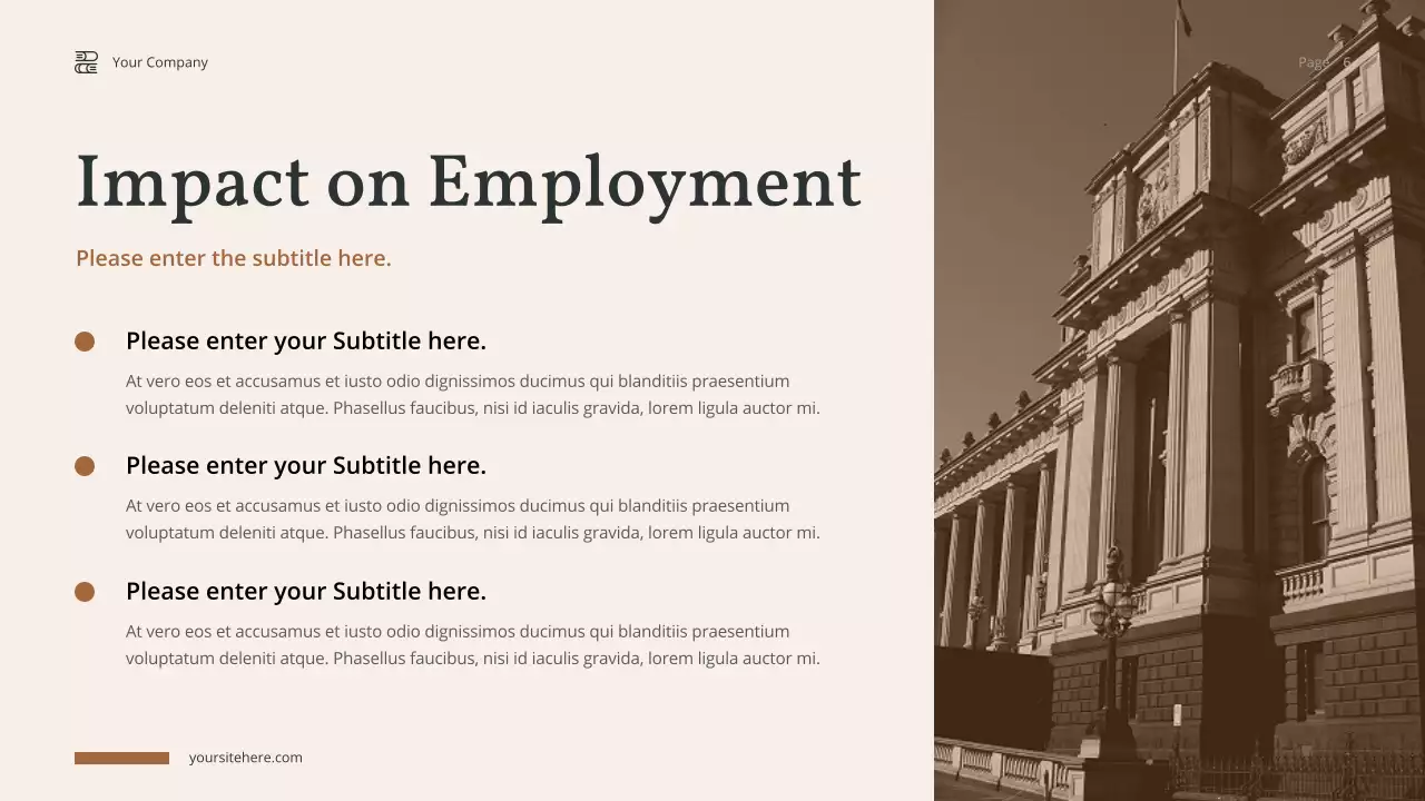 Brown Vintage American History Lecture Presentation