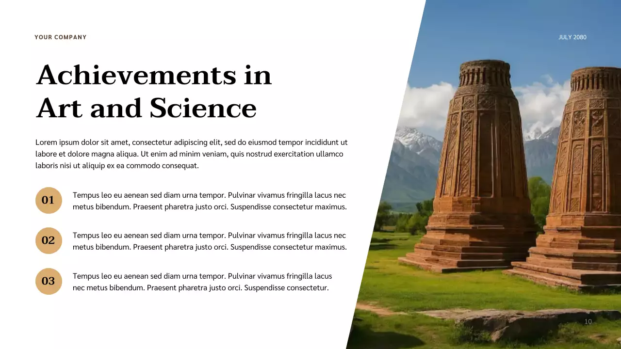 Beige Classic Historical Civilization Lecture Presentation