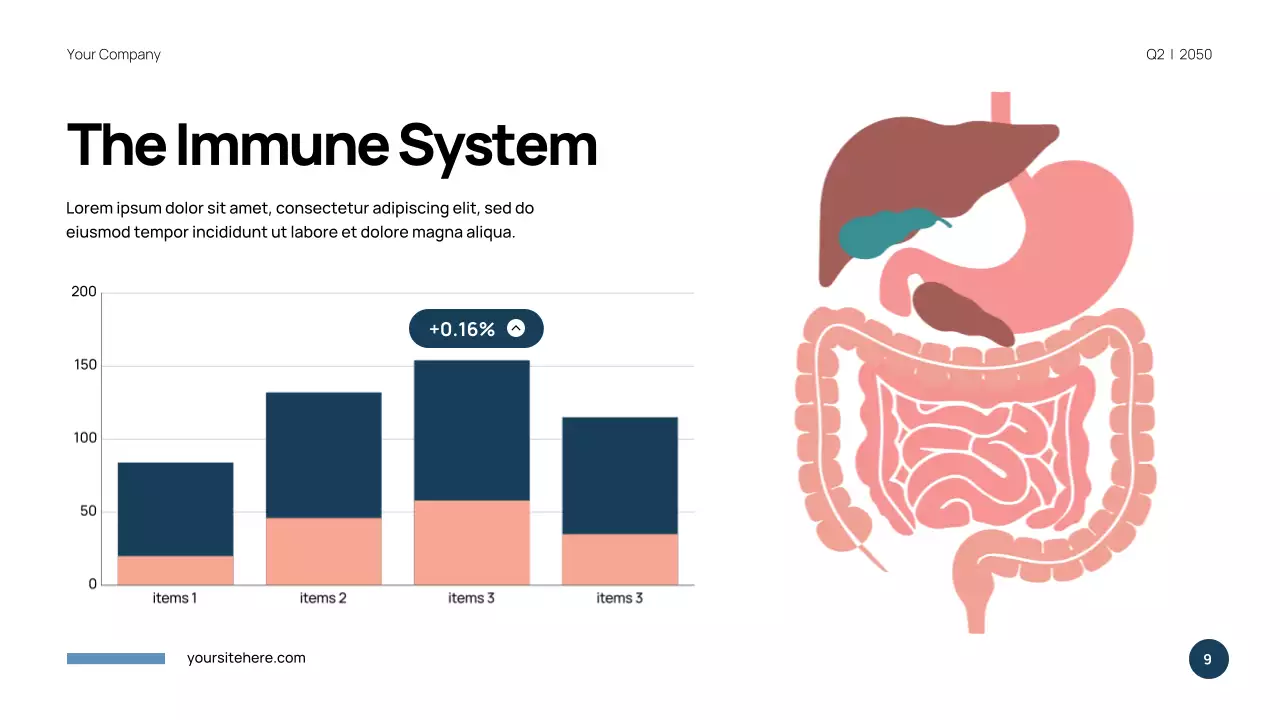 Blue Modern Anatomy Presentation