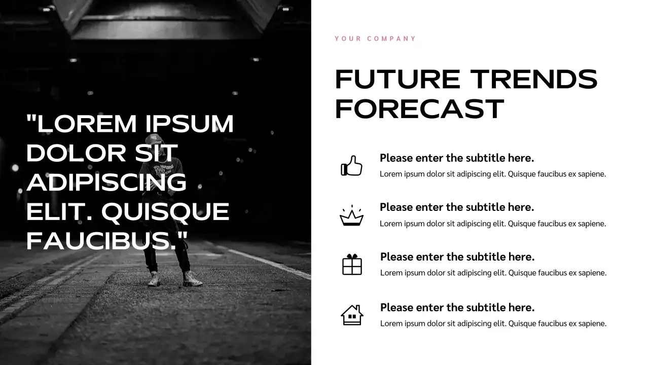 Black Trendy Gen Z Influence Lecture Presentation