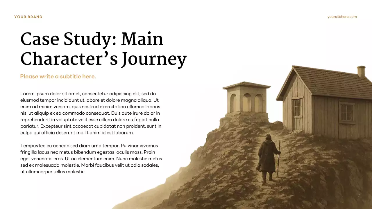 Apresentação da palestra sobre transformação de personagens clássicos de Brown