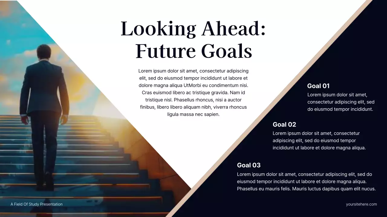 Grey Modern Career Path Presentation