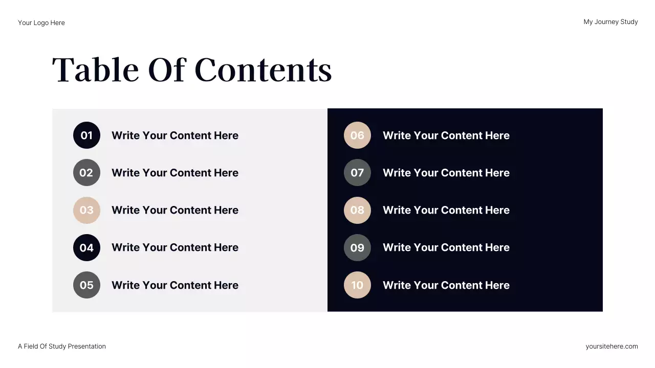 Grey Modern Career Path Presentation