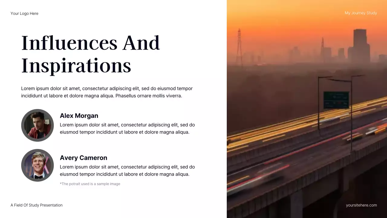 Grey Modern Career Path Presentation