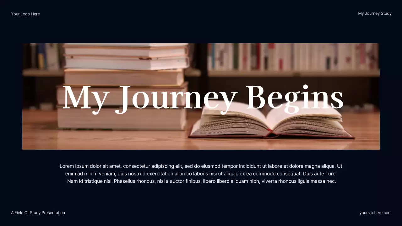 Grey Modern Career Path Presentation