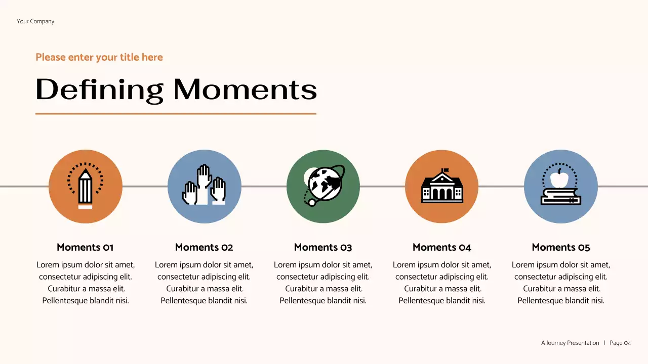 Brown Minimal Personal Journey Presentation