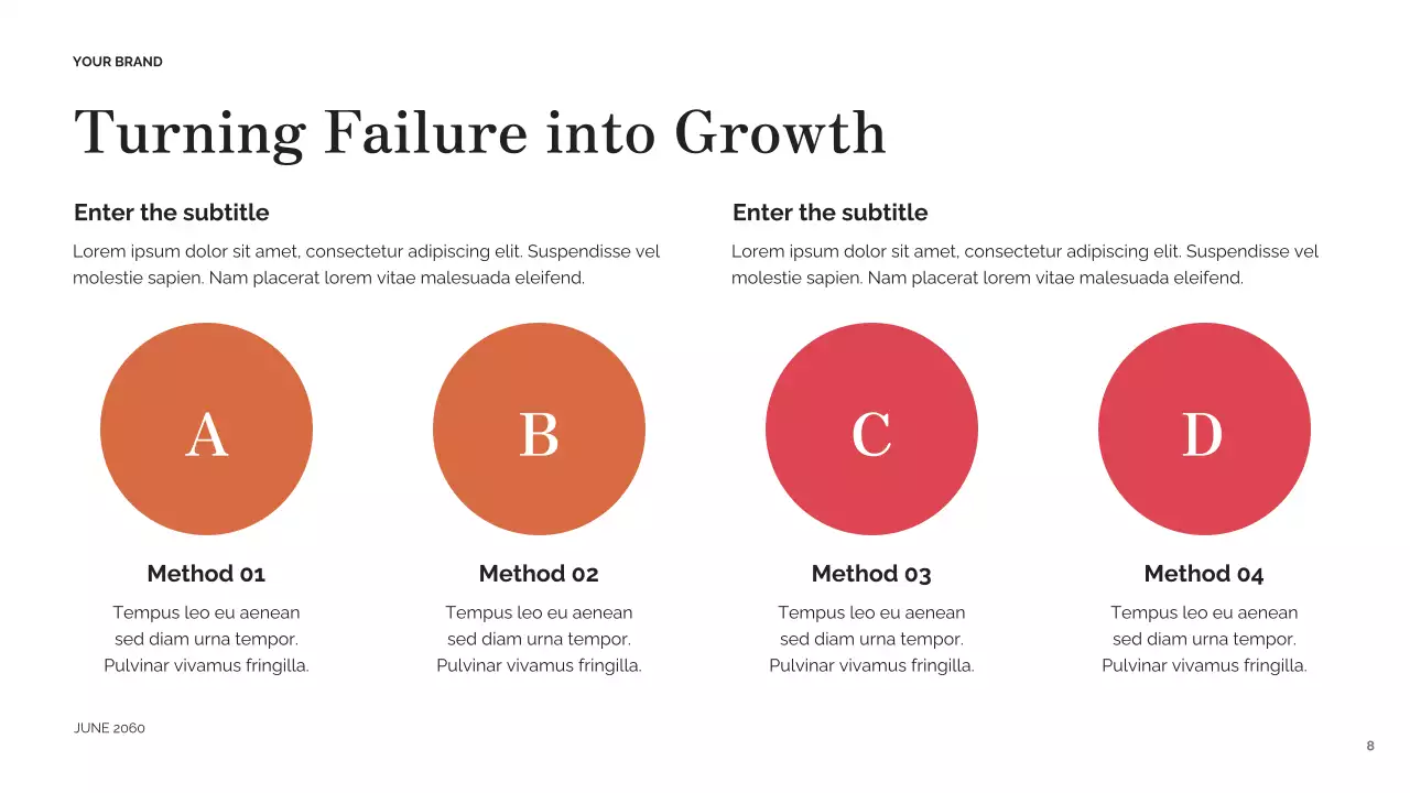 Red Vintage Historical Failures Event Lecture Presentation