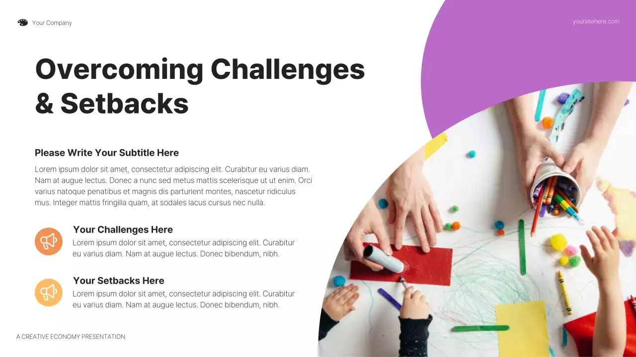 Colorful Artist Opportunities Guide Presentation