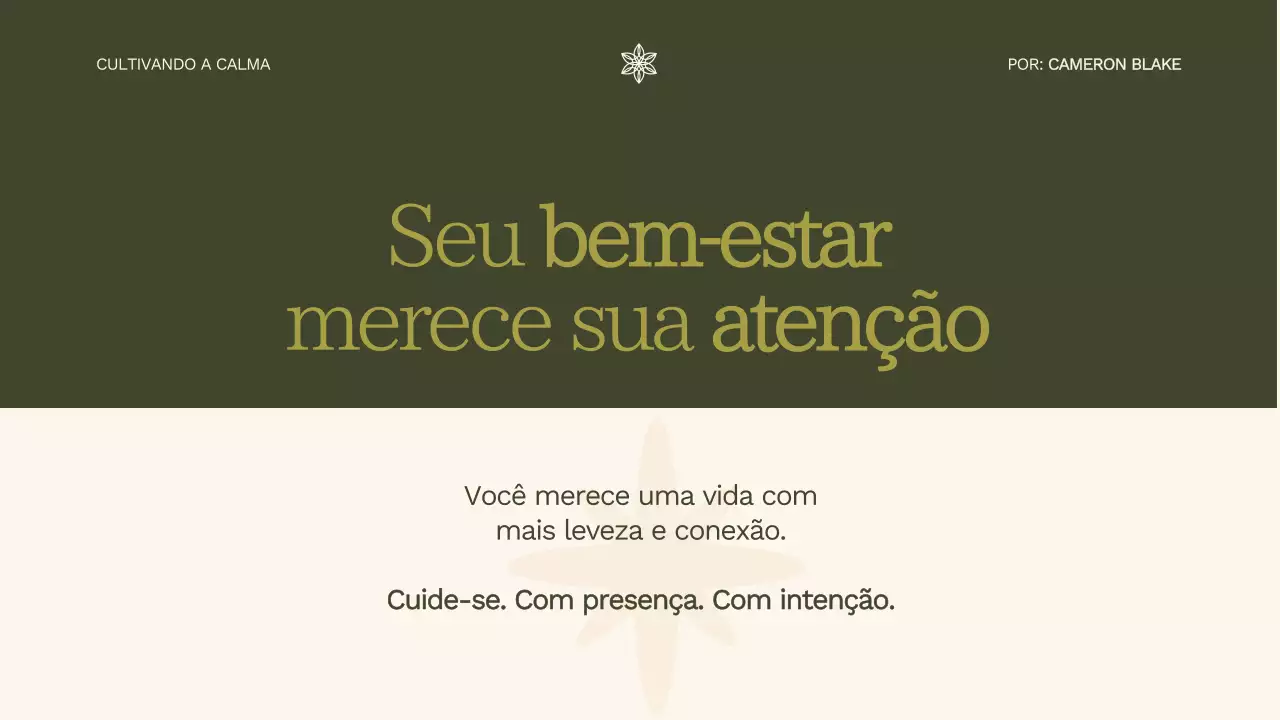 Apresentação do Guia de Bem-Estar Minimalista Roxo
