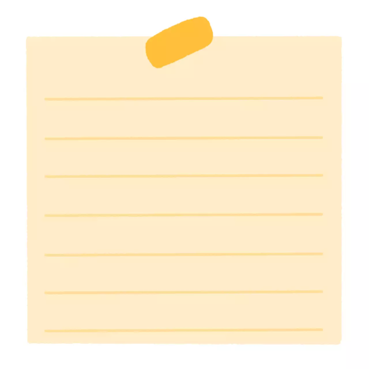 베이지 심플 메모지 문구