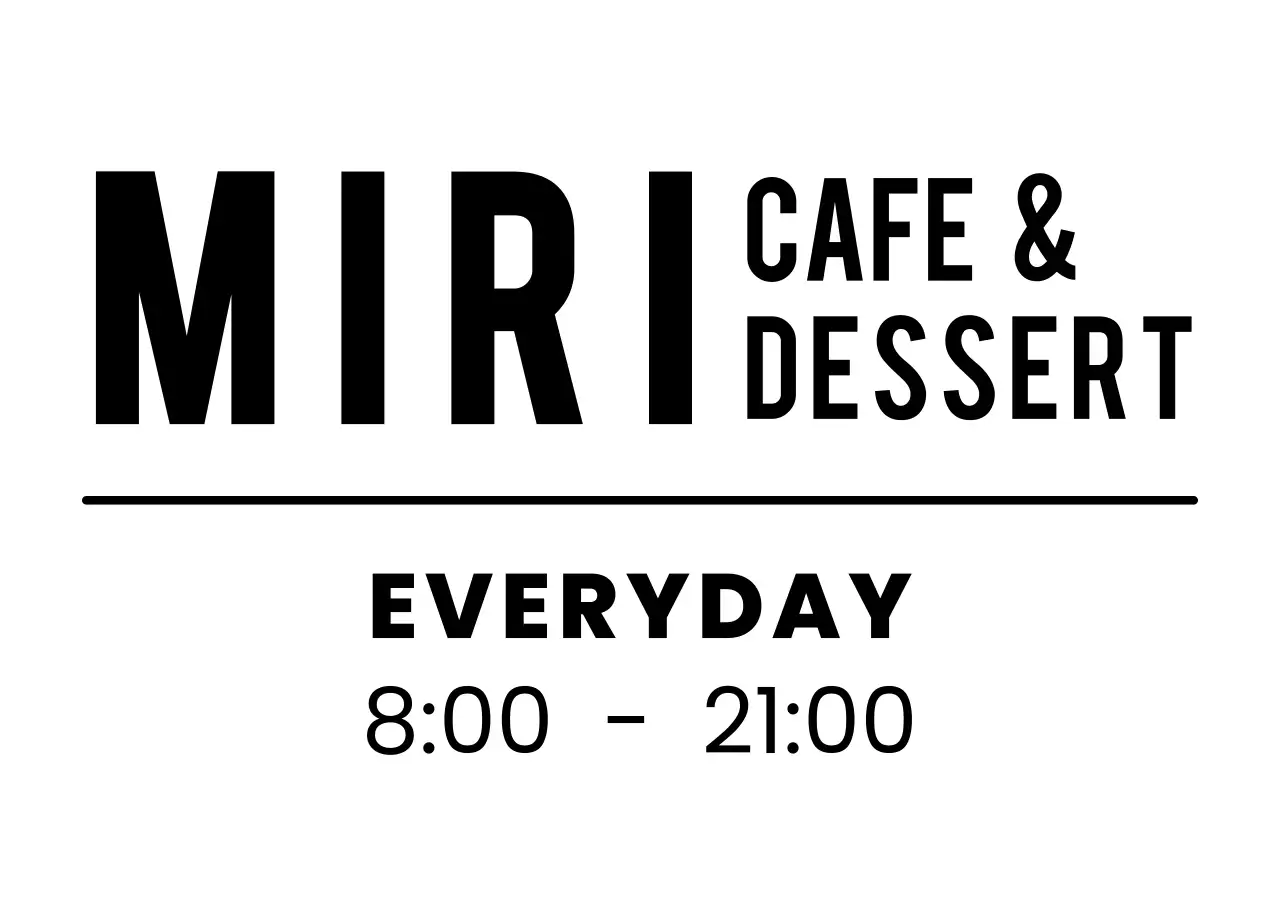 白黒 シンプル カフェ営業時間