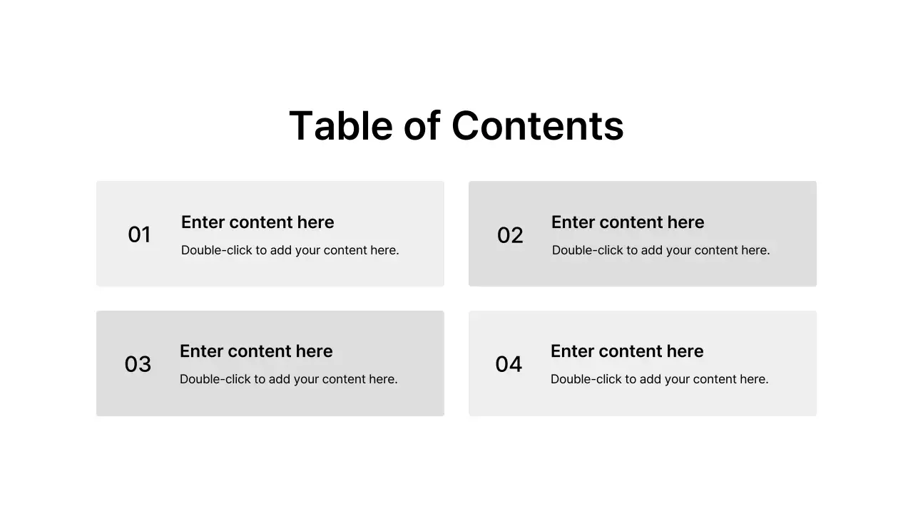 Basic Layout_Table of Contents_English