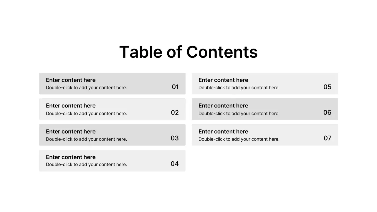 Basic Layout_Table of Contents_English