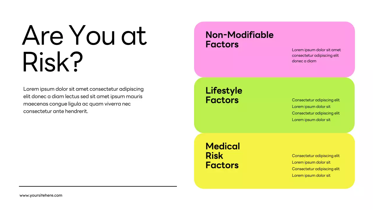 Pink Modern Health Presentation