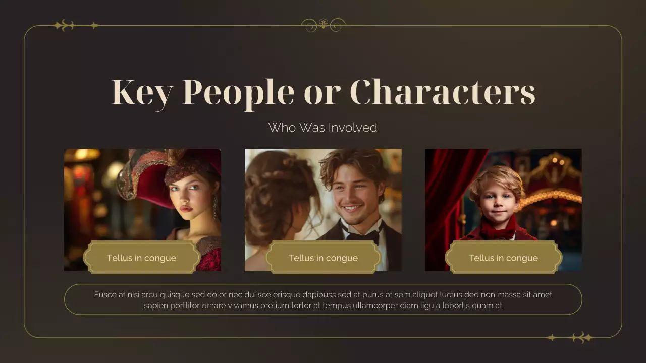 Brown Vintage Literature Historical Studies Presentation