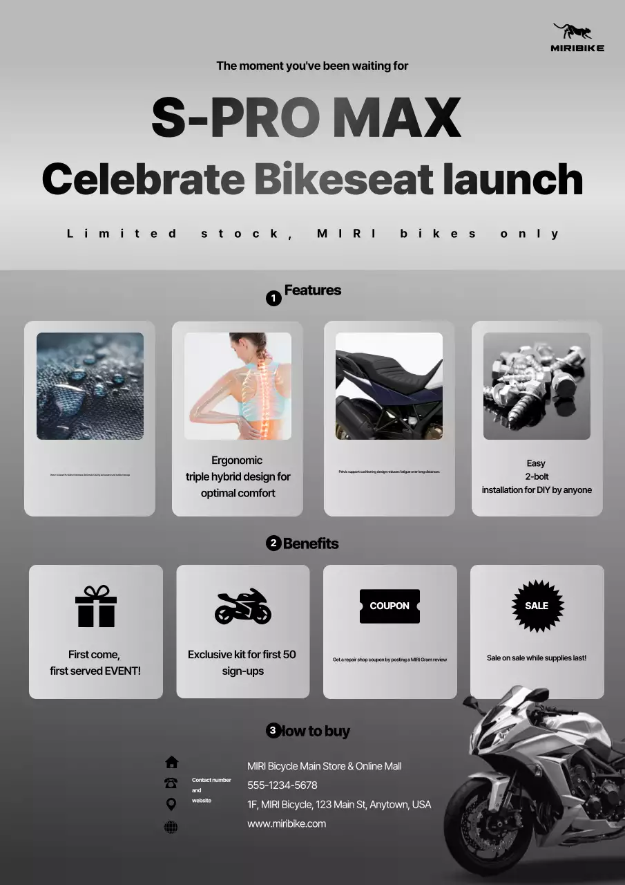 Khuyến mãi sản phẩm xe đạp hiện đại màu xám