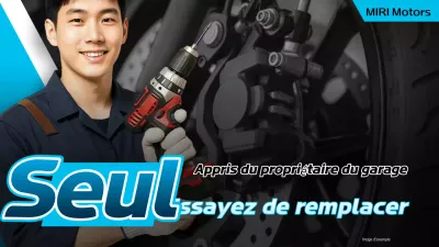 Manuel de la voiture moderne bleue