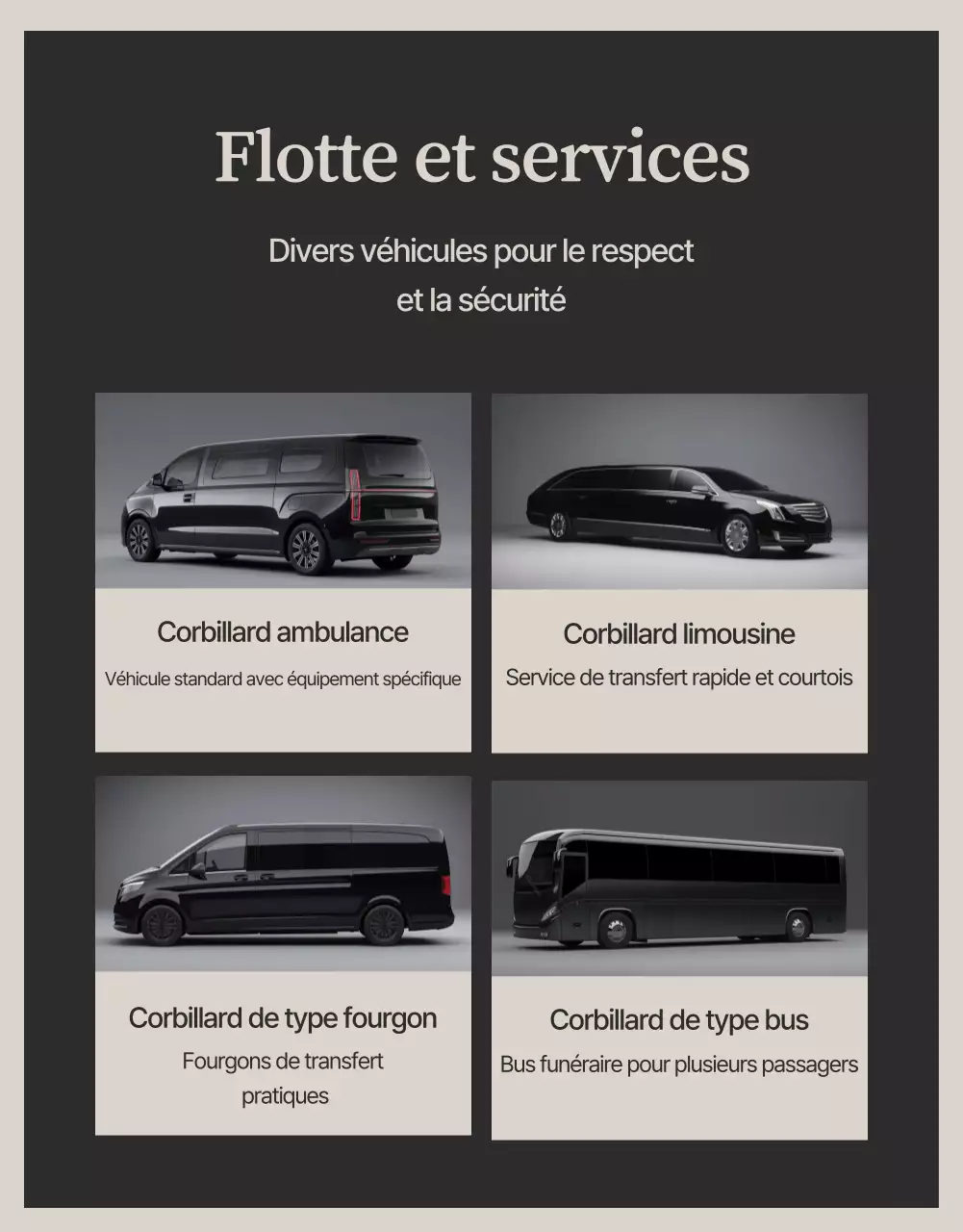 Guide des funérailles de luxe noires