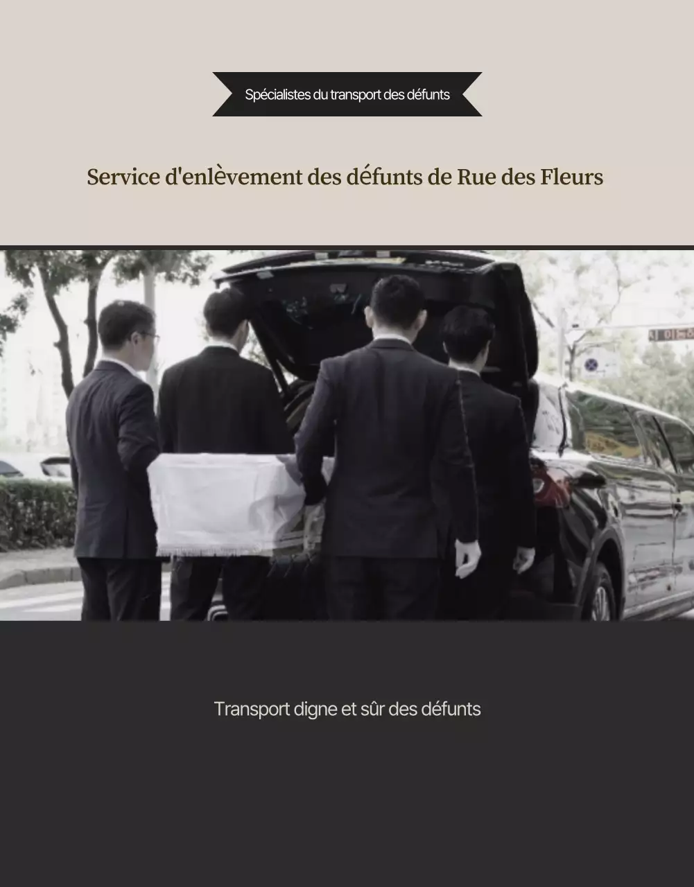 Guide des funérailles de luxe noires