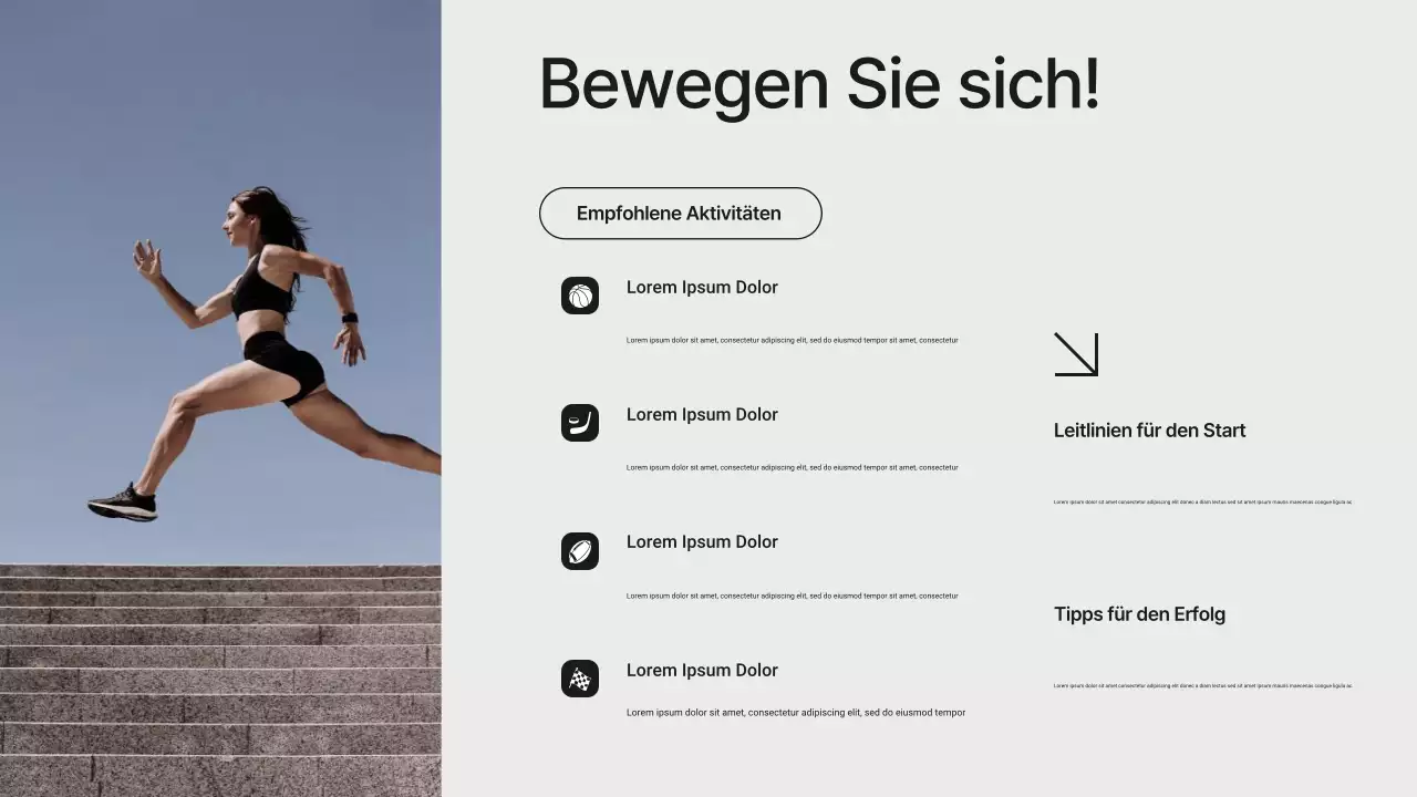Weiß-schwarze moderne minimalistische Diabetesprävention Präsentation