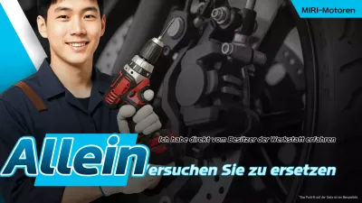 Blaues modernes Autohandbuch