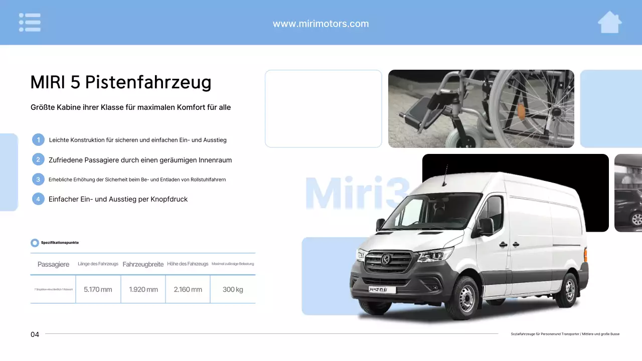 Himmelblaue moderne Autowerbung