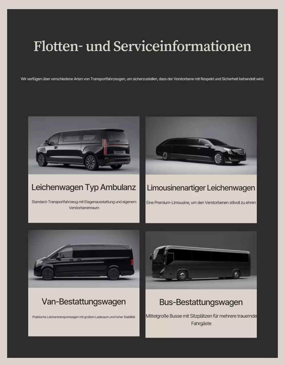 Black Luxury Bestattungsführer
