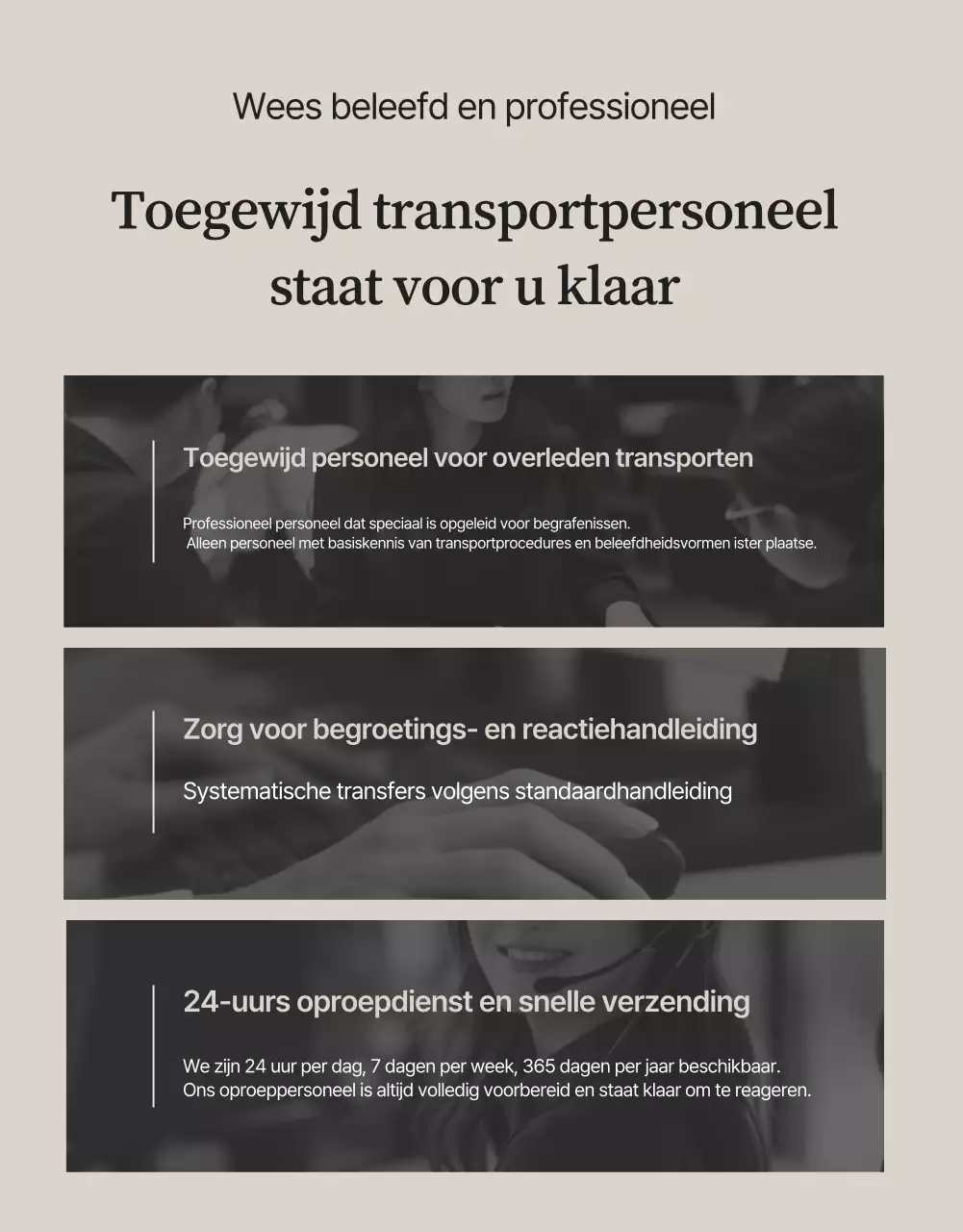 Zwarte luxe begrafenisgids