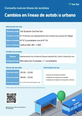 Guía de rutas de autobuses urbanos de transporte público Blue Clean