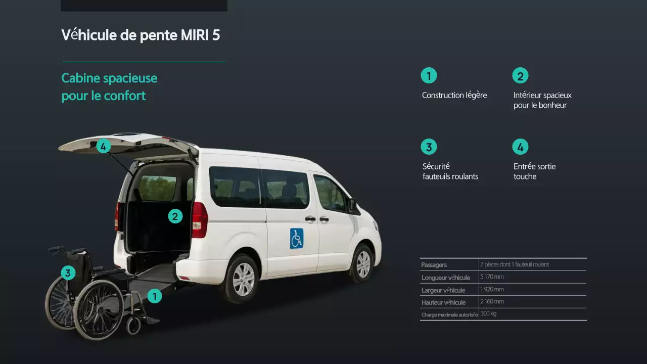 Publicité sur la mobilité moderne noire