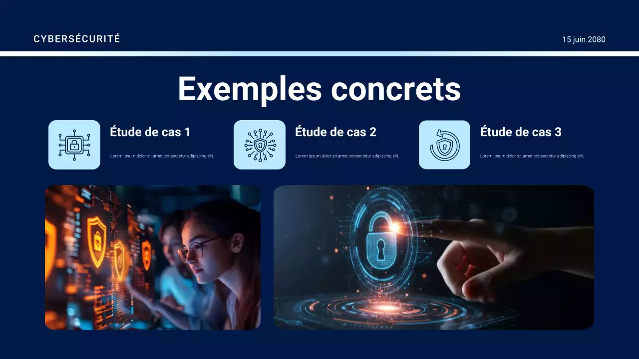 Présentation du guide de sécurité futuriste violet