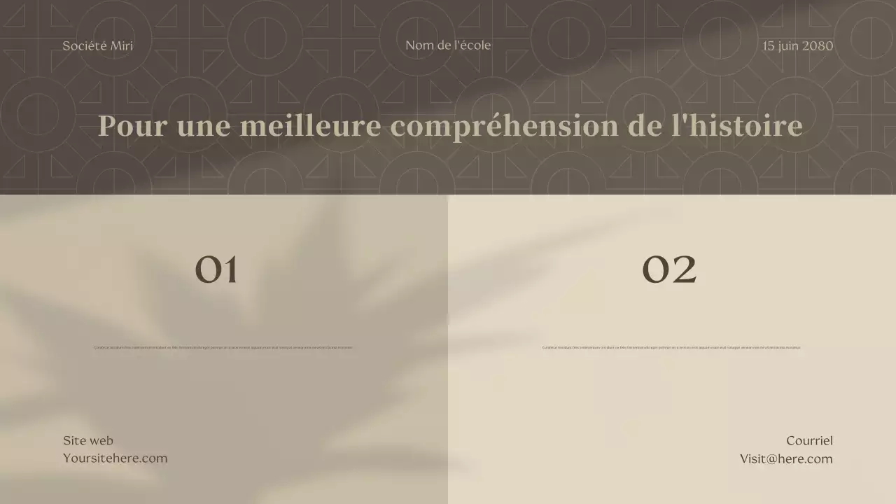 Conférence sur la fiction classique beige