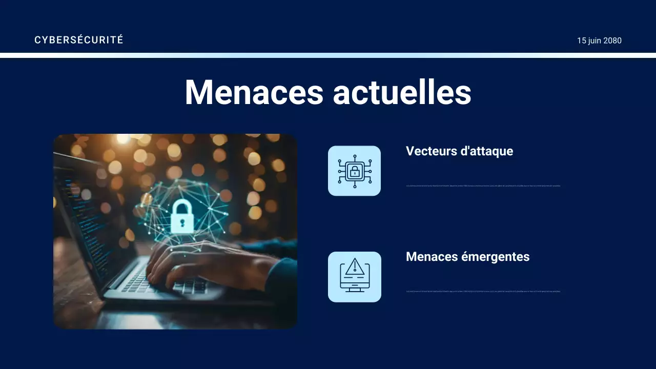 Présentation du guide de sécurité futuriste violet