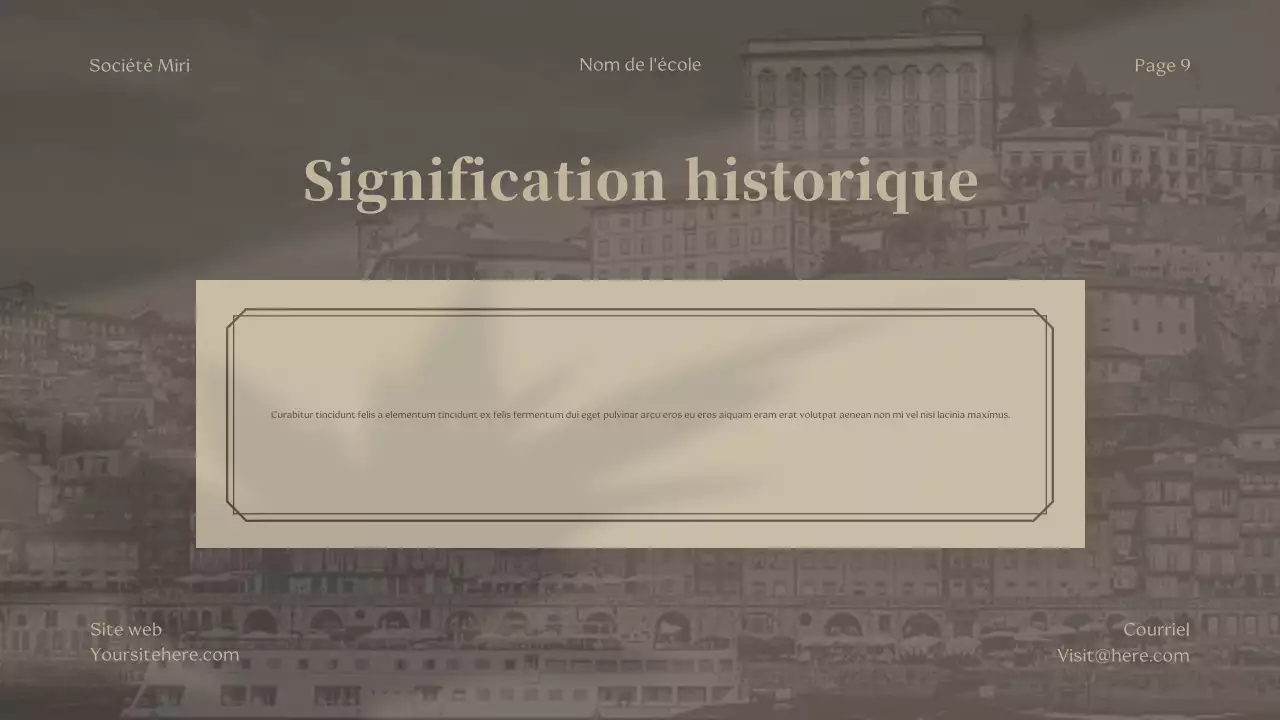 Conférence sur la fiction classique beige