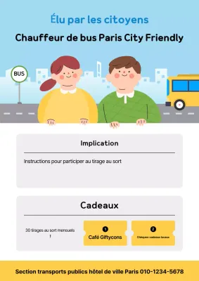 Guide de la campagne de recommandation des chauffeurs de bus Blue Baby Friendly
