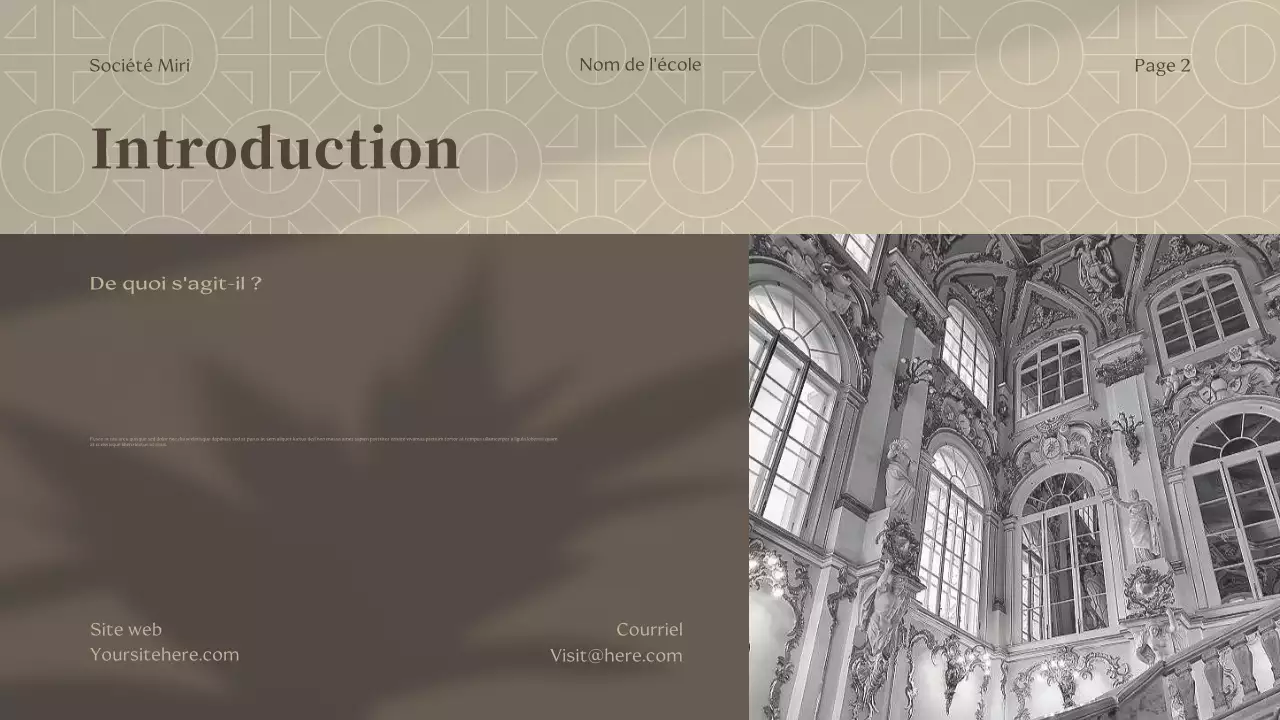 Conférence sur la fiction classique beige