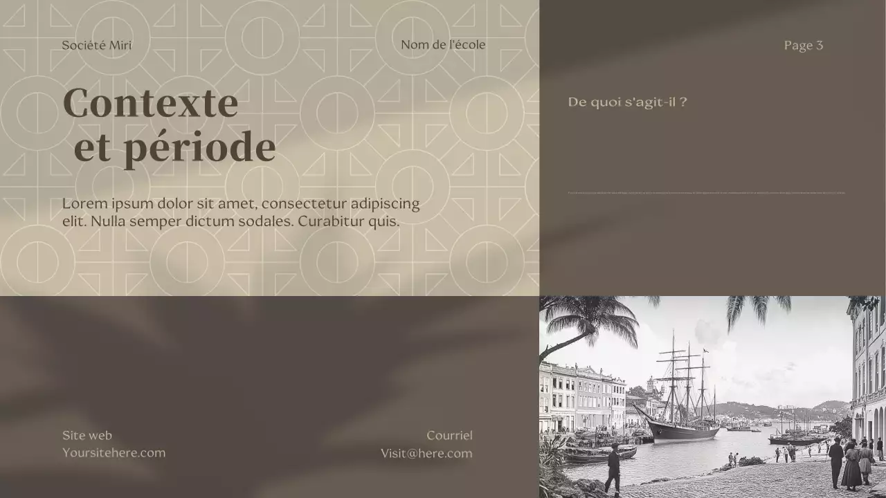 Conférence sur la fiction classique beige